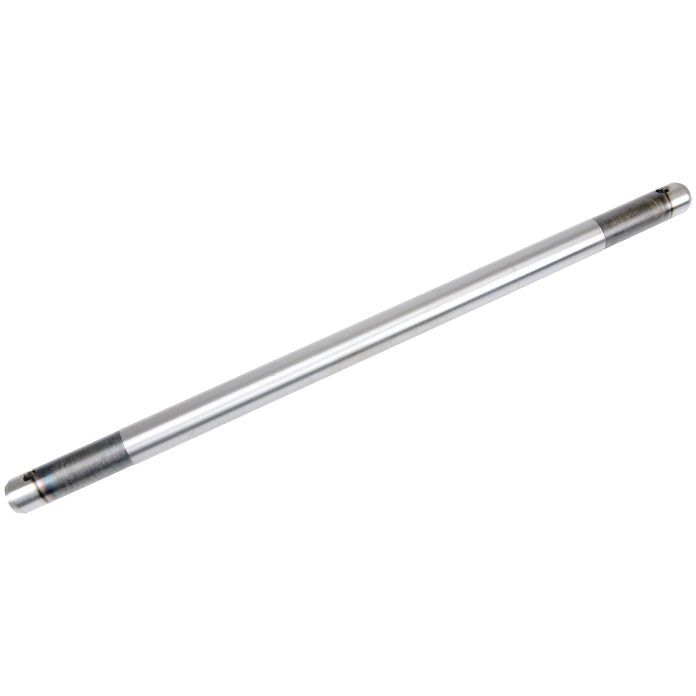 The Sparex Hydraulic Pump Shaft (Part No. S.62539) is a long, cylindrical metal rod featuring both smooth and textured sections at each end, making it perfect for use in the Fiat 100-90DT.