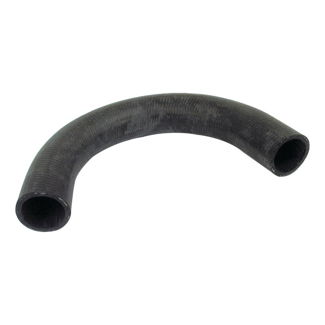 A Sparex black rubber Top Hose (Sparex Part No. S.63094) bent into a U-shape, displayed on a white background with a hose clip in the center, featuring an inner diameter of 37.5mm at both ends.