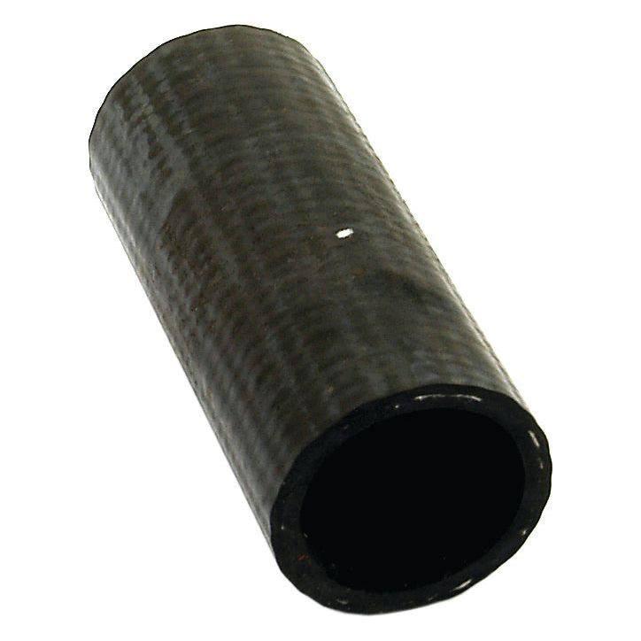 A dense, short cylindrical tube with a black textured exterior is shown against a plain white background, resembling the sturdy Top Hose by Sparex (Sparex Part No. S.63110), featuring an inner diameter of 37mm at both ends.