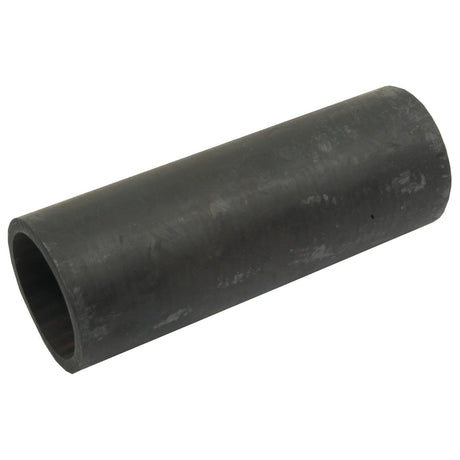 A black cylindrical pipe segment with a smooth surface, shown against a white background, features the Sparex Bottom Hose (Part No. S.63124) with an inner diameter of 49mm on both ends, designed for secure attachment with a Sparex hose clip.