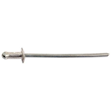 The Sparex Pop Rivet 3.2 x 8mm (Part No. S.6332) features a silver-colored cylindrical head and a long, straight shaft, making it perfect for various Metric applications.