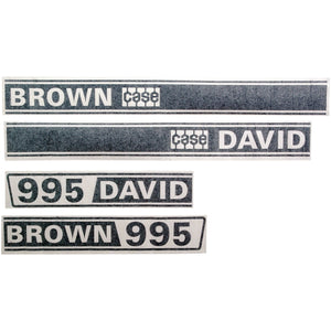 Decal Set - David Brown 995
 - S.63346 - Farming Parts