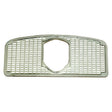 A rectangular metallic grille, Sparex Part No. S.63408, with a central hexagonal opening and featuring a mesh design, from the Sparex brand.