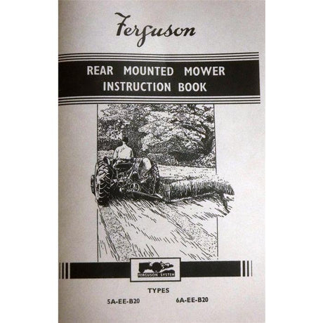 Massey Ferguson - Mower Operators Manual - 819015M1 - Farming Parts