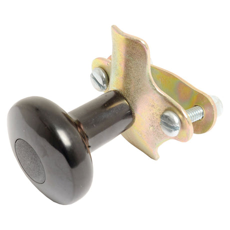 The Sparex Wheel Spinner (Part No. S.637) features a metal clamp with two screws attached to a round black knob, offering 15° of precision adjustment. Renowned for its durability and reliability, it is the top choice for demanding tasks.