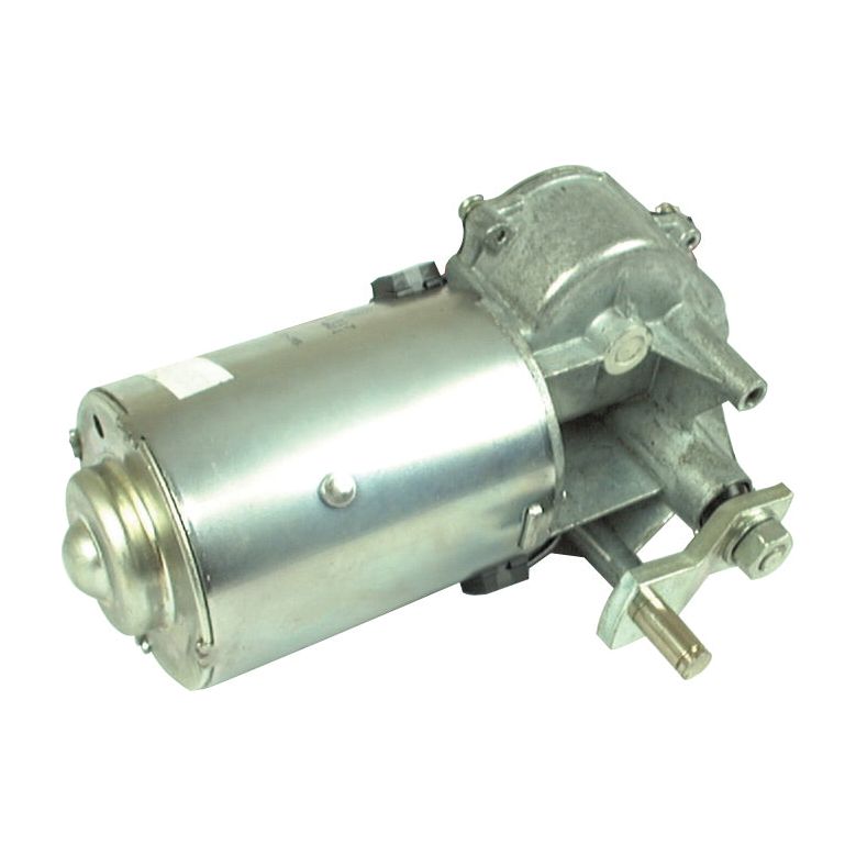 A cylindrical metal motor with an attached gear mechanism, identified as the Wiper Motor 12V (Sparex Part No. S.64050), likely part of a Zetor automotive or industrial system, displayed against a white background, branded under Sparex.