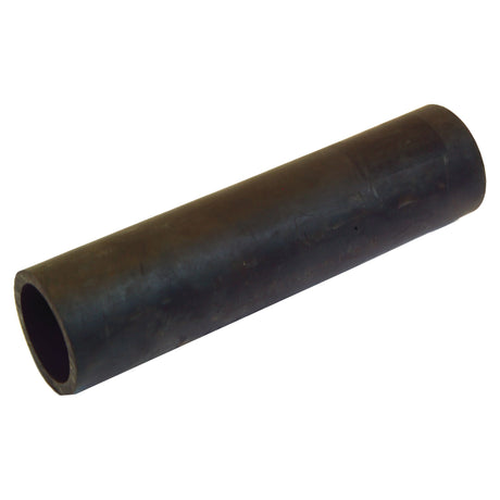 A cylindrical hollow pipe made of black material, is viewed from a slight angle against a plain white background, with a Sparex S.64150 hose clip attached near the edge of the Bottom Hose (Inner Ø 36mm at both ends).