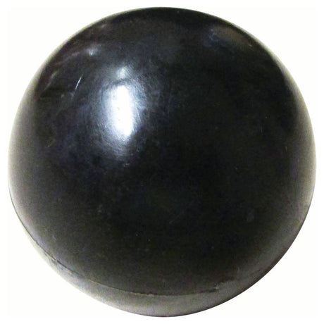 A round, black cannonball with a smooth, slightly reflective surface resembles a Gear Knob by Sparex (Sparex Part No. S.641).