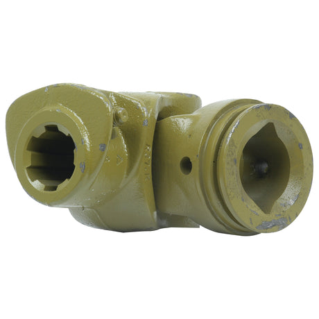 The Sparex PTO Coupling (U/J Size: 27 x 74.5mm) with a lemon profile and hexagonal and circular sockets on each end, sized at 1 3/8''-6 Spline, is compatible with AW21/W2300 models from the Sparex PTO Series. The reference number for this specific part is S.6490.