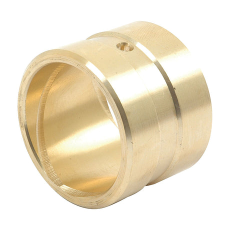 A Brass Bush (Sparex Part No. S.64914) with a hollow center and a single side hole, compatible with Zetor CRYSTAL models, manufactured by Sparex.