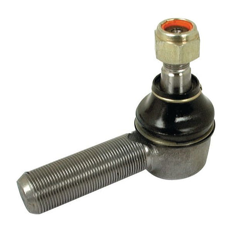 The Sparex Track Rod (S.65067), a 96mm long threaded metal rod with a ball joint and a nut on one end, features a male thread of 1" x 16 TPI RH and is perfect for use with Sparex components.