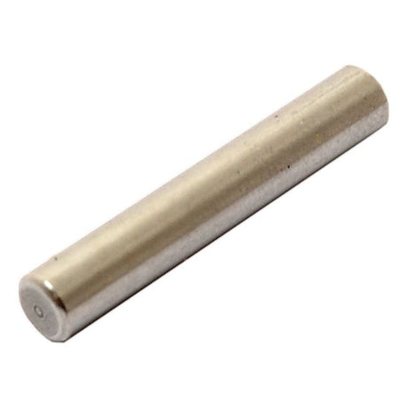 A cylindrical metal rod with a silver finish, resembling a Sparex Needle Bearing (132 pcs.) | Sparex Part No. S.65074, lies horizontally against a white background.