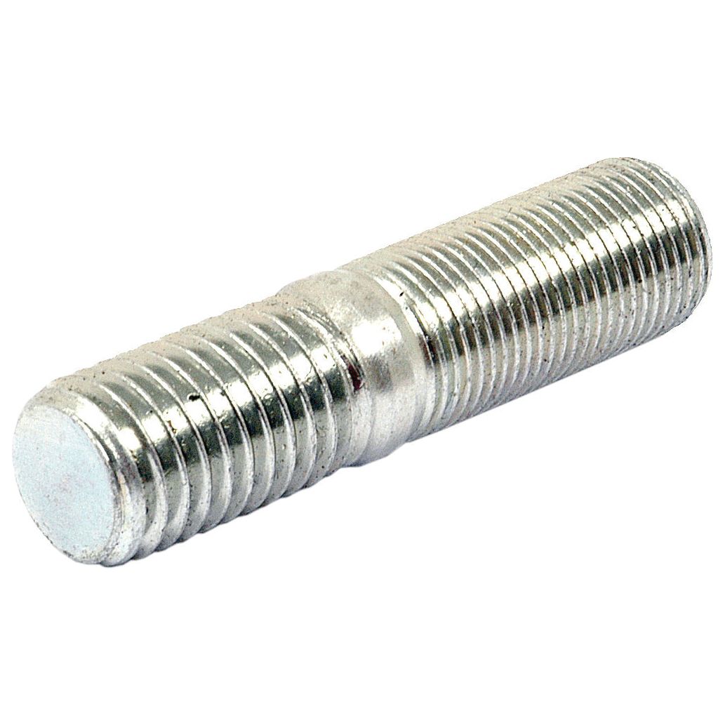 Close-up of a Sparex Wheel Stud Grip Ø - S.65099, featuring threaded ends and a smooth cylindrical middle section, against a plain white background.