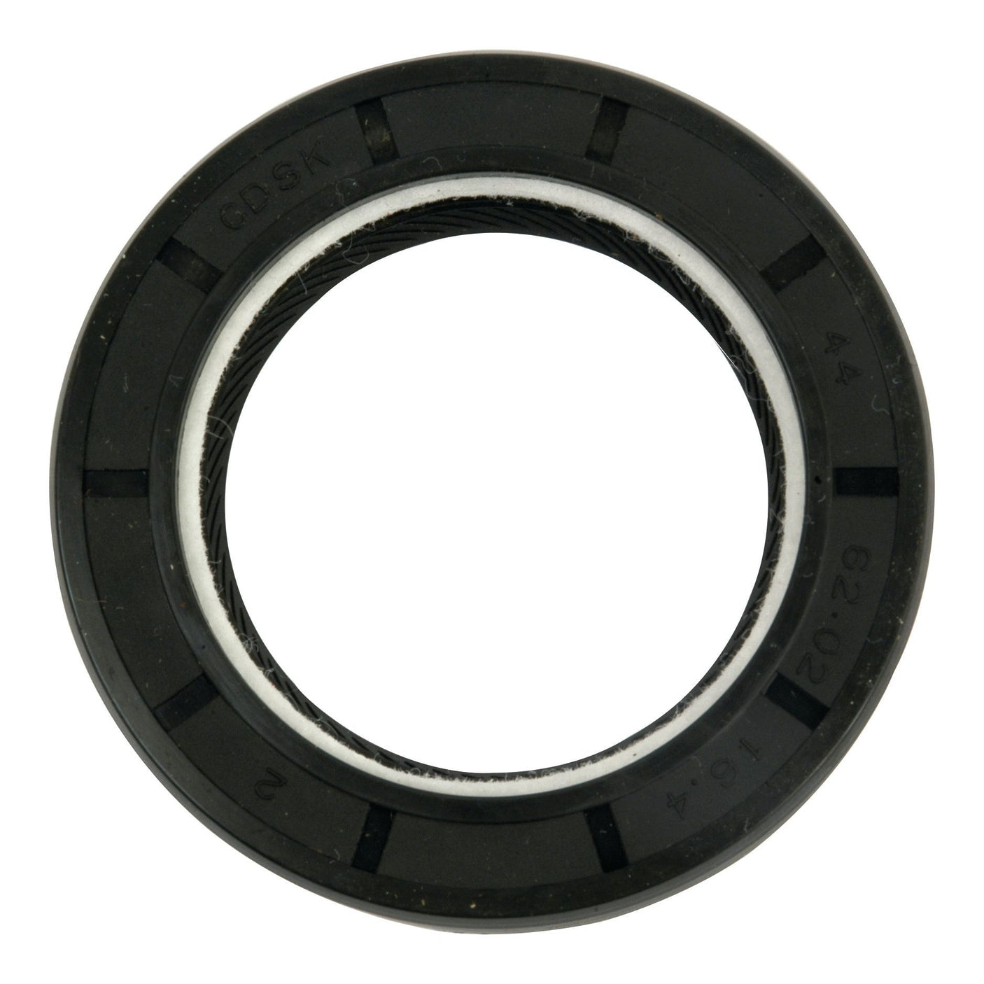 The Oil Seal 141 x 120 x 11.3mm by Sparex (Part No.S.65359) is a black, circular mechanical seal with visible numbering and lettering around the outer edge, suitable for Ford/New Holland machines and commonly referred to as a P.T.O. Seal.