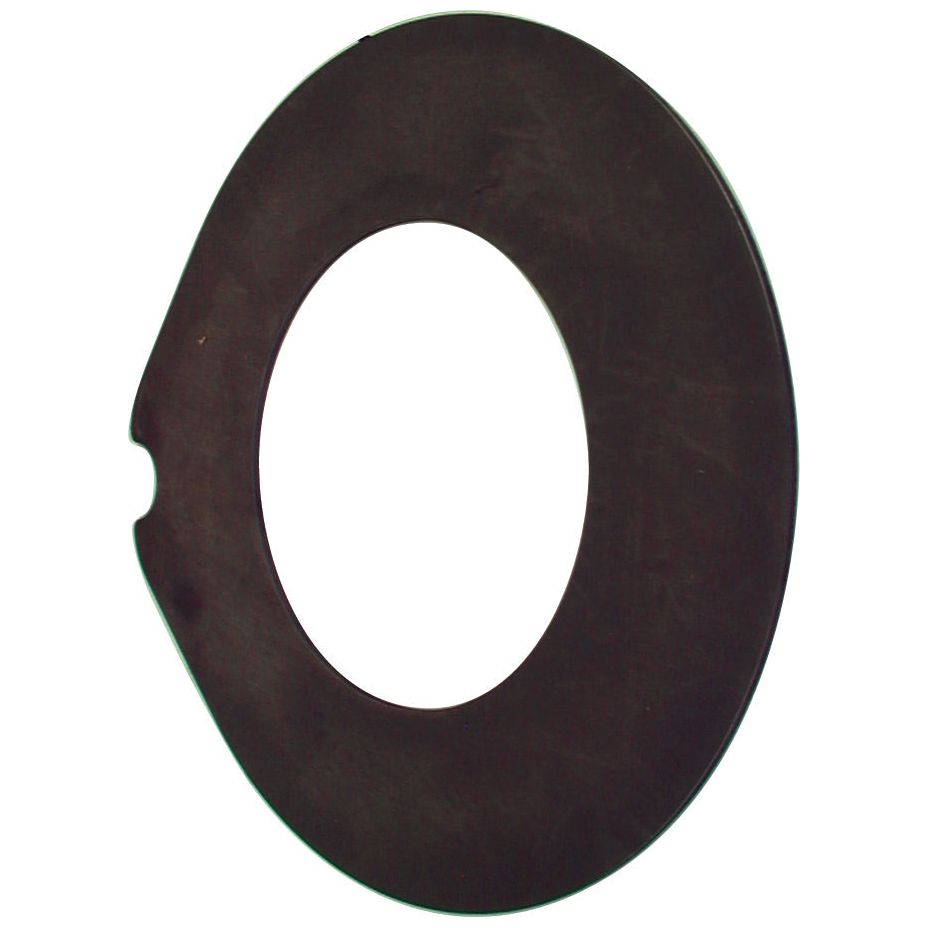 The Sparex Intermediate Brake Disc, S.65378, is a large, flat, circular black object with a central hole and a small notch on the edge. It features an outer diameter of 210mm and is enhanced with steel lining.