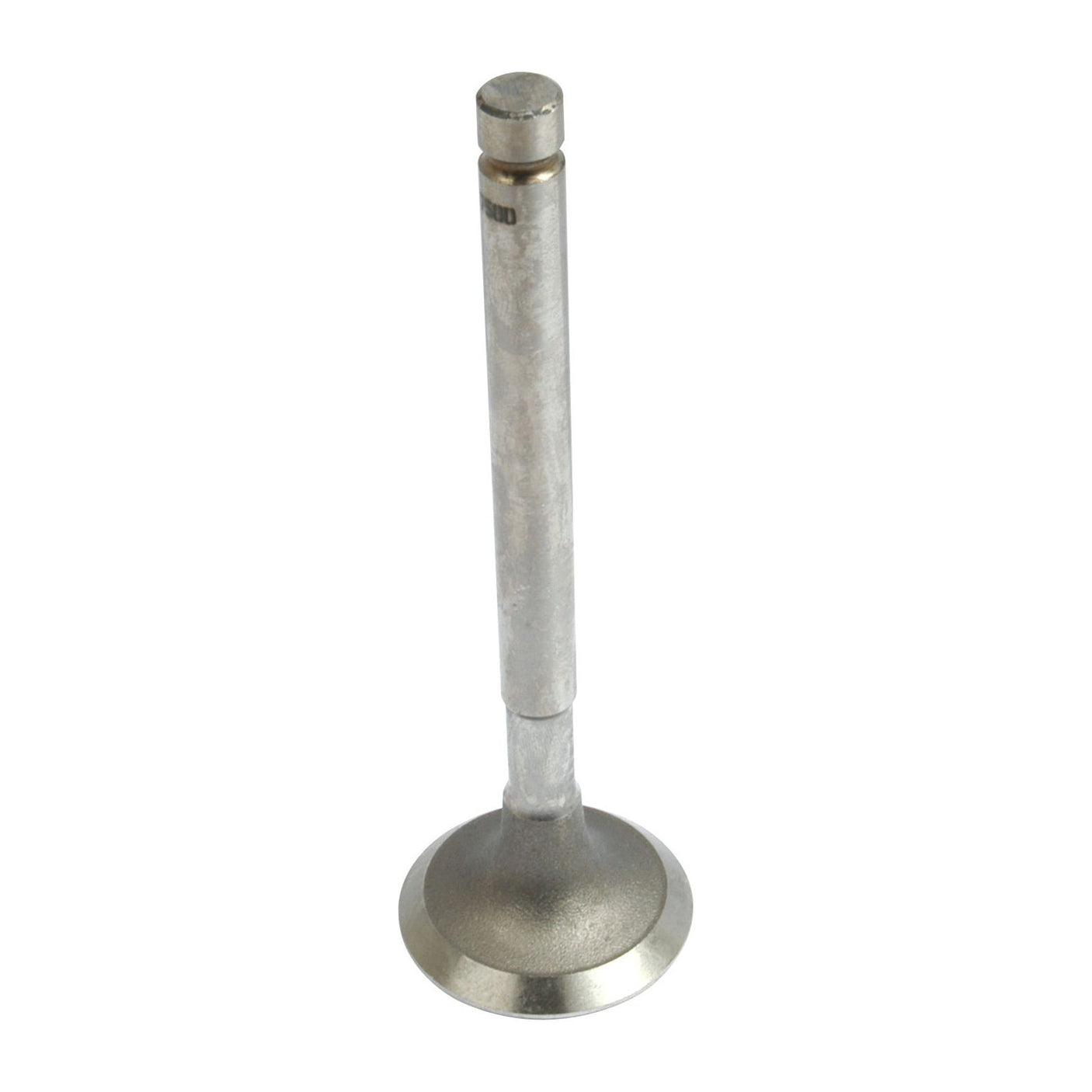 The Sparex Exhaust Valve Standard, Part No. S.65712, features a cylindrical stem and a rounded disk-shaped head, making it suitable for Ford/New Holland engines, and is displayed on a white background.