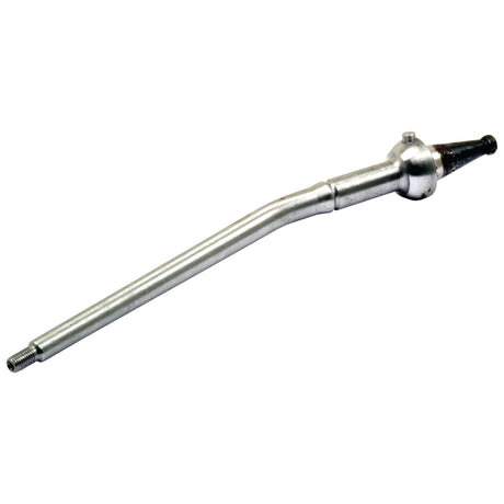 The Gear Lever by Sparex (Part No. S.66148) is a metal automotive steering component featuring a long, straight shaft with a ball joint on one end and a threaded bolt on the other, commonly found in Ford or New Holland vehicles.