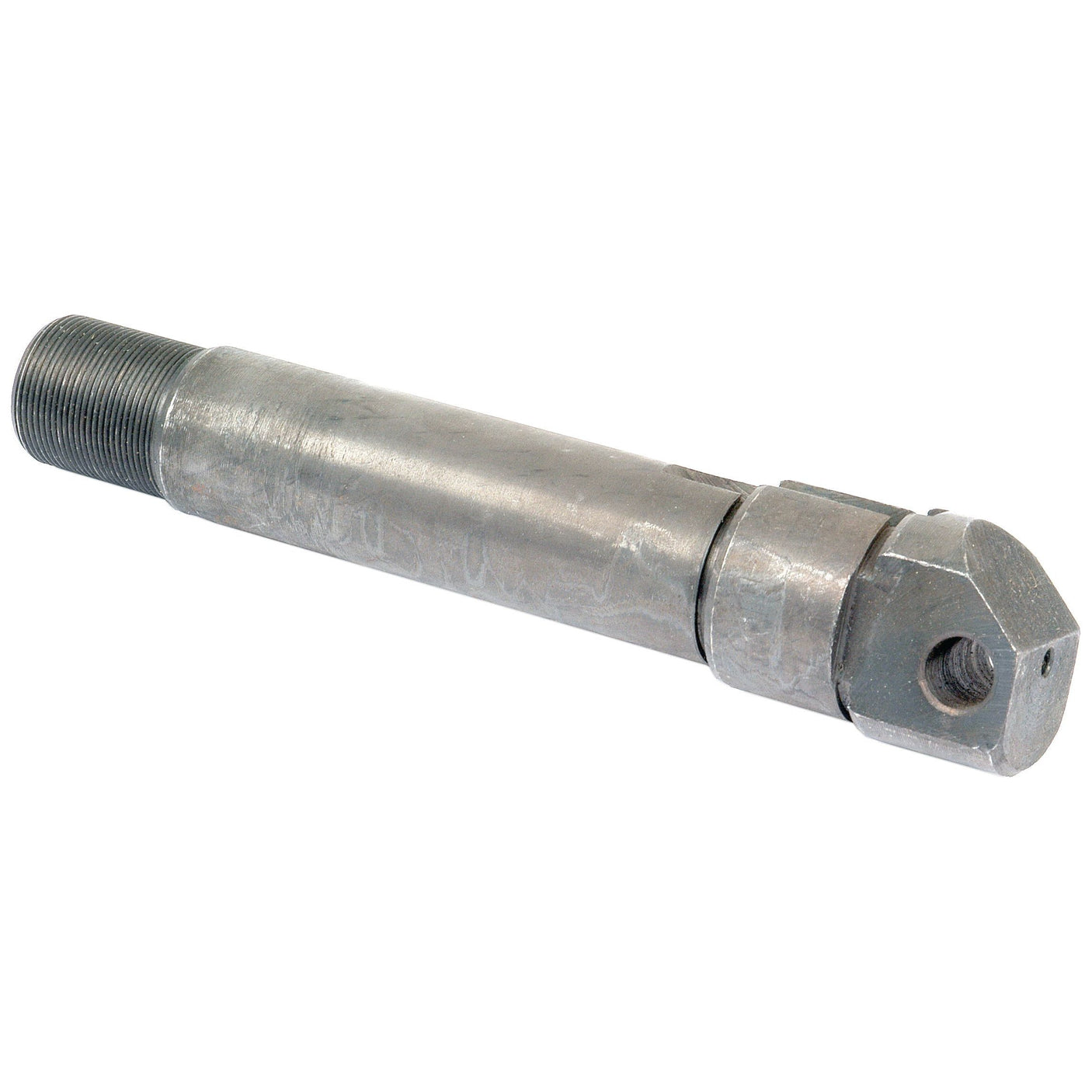 The Draft Control Plunger (Sparex Part No. S.66242) by Sparex is a metal rod with a threaded end and a hexagonal fitting on the other end, specifically designed for use in Case IH/International Harvester equipment.