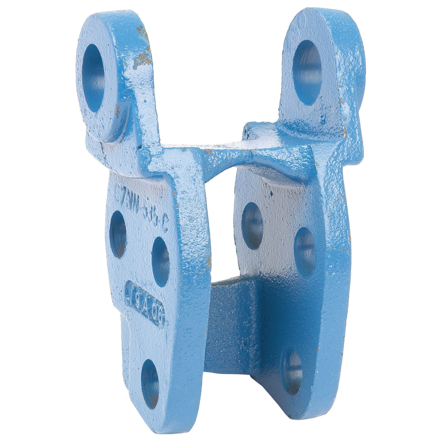 A Sparex Rocker Bracket (Sparex Part No. S.66248) is a blue metal component with multiple holes of varying sizes, suitable for mechanical or industrial use, similar to those found in Case IH equipment.