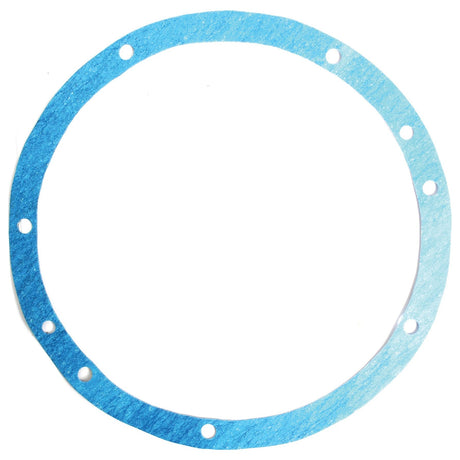 The Sparex Cover Plate Gasket (Sparex Part No. S.66370) is a blue circular gasket with multiple evenly spaced holes along the inner perimeter, designed to fit the Transmission Front Plate of Ford/New Holland tractors.