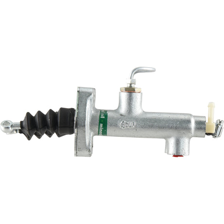 The Sparex Brake Master Cylinder (Sparex Part No. S.66864) is a metal hydraulic clutch slave cylinder equipped with a rubber boot, lever, and valve, specifically designed for vehicle use. It is compatible with mineral oil and can be paired with the brake master cylinder for optimal performance.