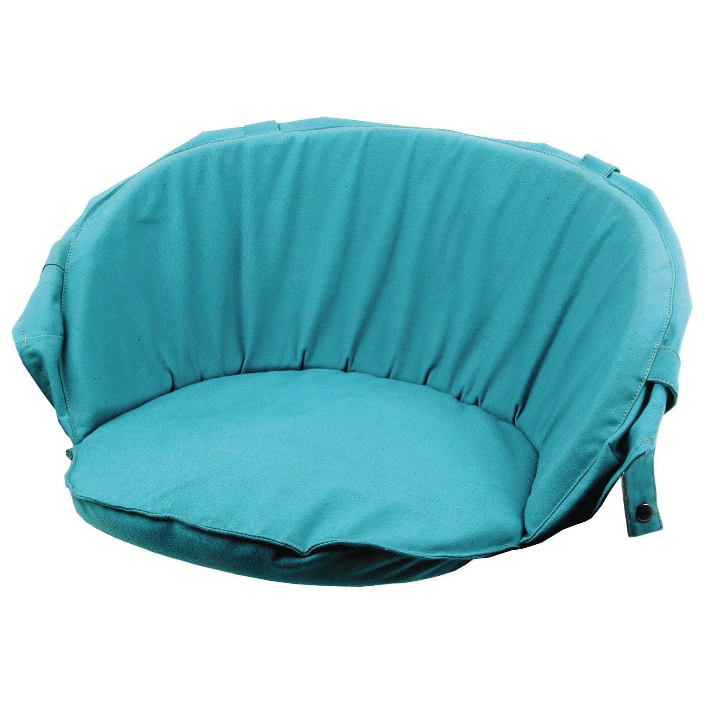 A Sparex Seat Cushion in green, inspired by Leyland, with a deep seat and soft upholstery.