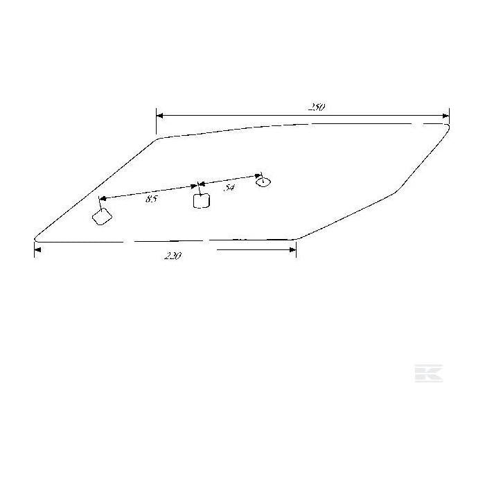 Lemken - Share Point R/H - 336 4054 - Farming Parts