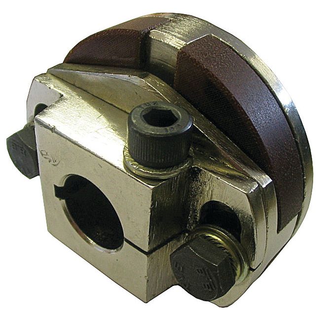 A Sparex Fuel Injector Pump Drive Assembly (Sparex Part No. S.67250) includes a metal mechanical coupling component with bolts and a cylindrical hole, essential for the drive assembly.