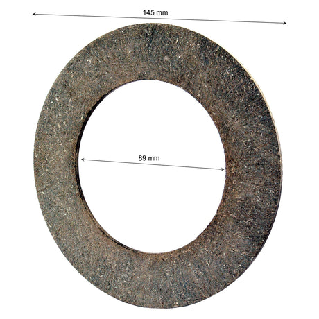 A circular PTO FRICTION DISC ONLY, Sparex Part No. S.6730, from the brand Sparex with an outer diameter of 145 x 89mm against a white background.