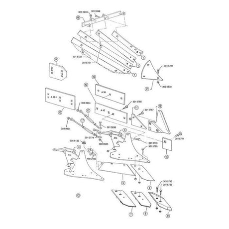 Lemken - Shin B2K R/H - 345 1000 - Farming Parts