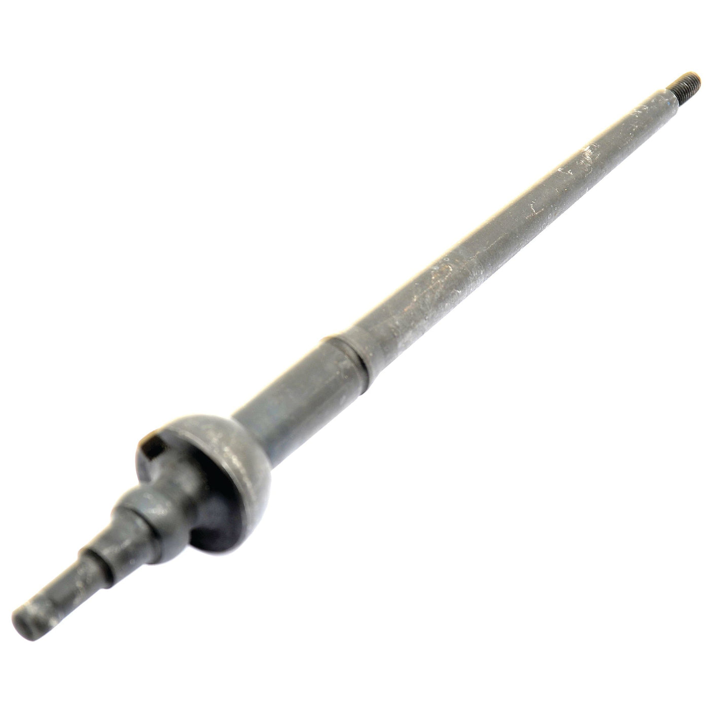 The Gear Lever Assembly (Sparex Part No. S.67808) from Sparex is a metallic, cylindrical tool with a tapered handle and threaded ends, making it ideal for use with New Holland machinery.