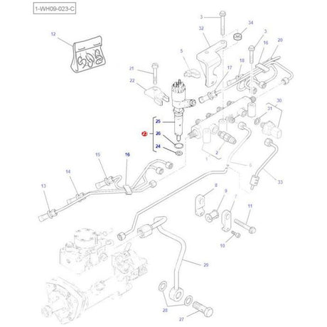 Massey Ferguson - Injector Nozzle - 4226787M1 - Farming Parts