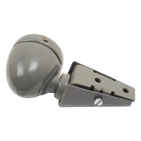 The Sparex Marker Light - Rear Facing (Halogen), RH & LH, 12V - S.68328 is a gray adjustable lamp head with a clamp mount, designed for attaching to surfaces, featuring a clear lens and compatible with 12V halogen bulbs.