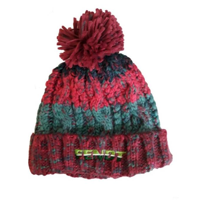 *STOCK CLEARANCE* - Fendt Infant Beanie – Winter Berry Color, Embroidered Logo | B486AWB-FD