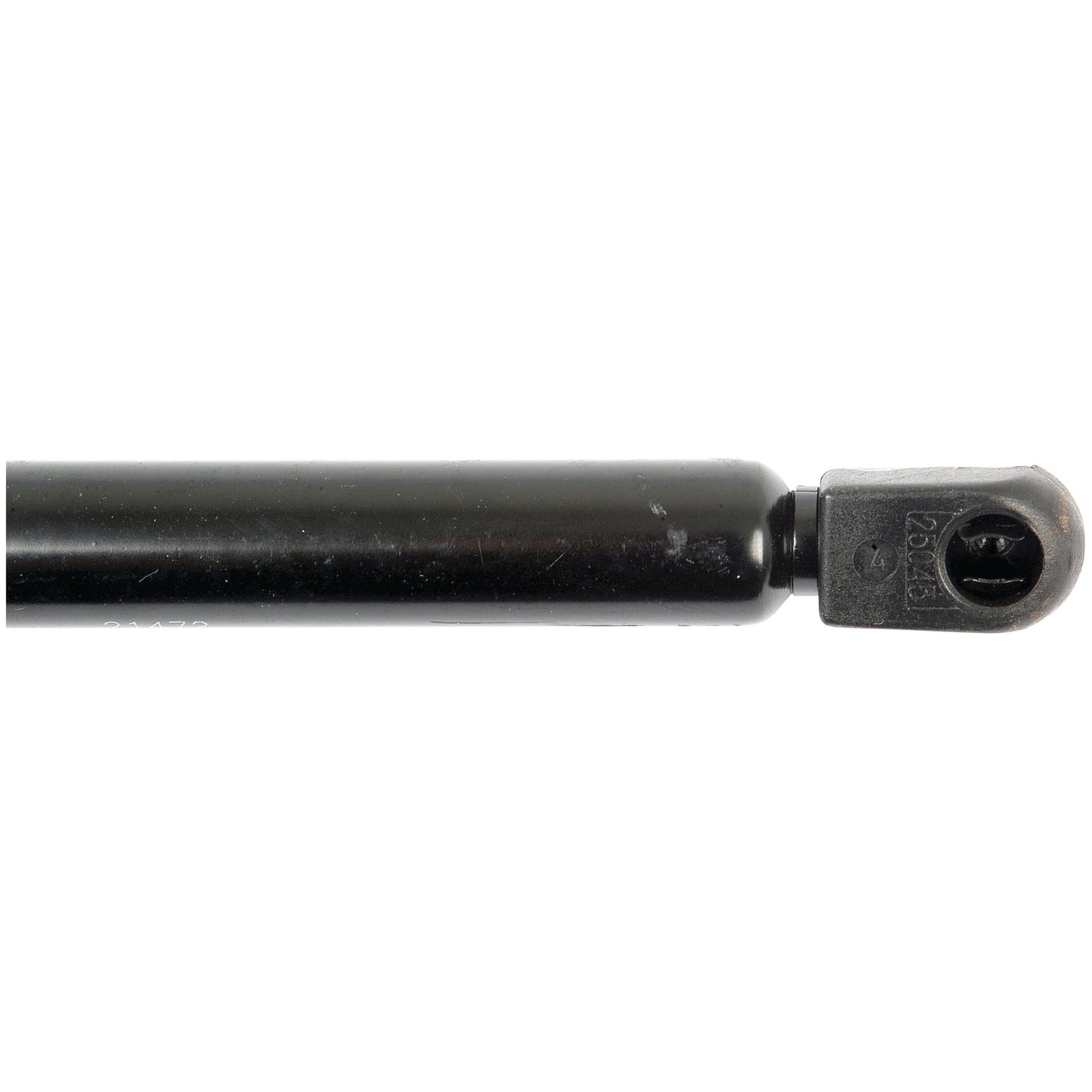 Close-up of the Sparex Gas Strut (S.68541), featuring a black pneumatic gas spring with a ball-and-socket joint on one end and a 295mm ram stroke, with a total length of 685mm.