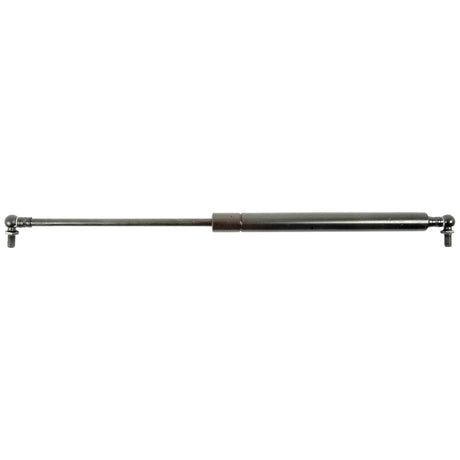 The Gas Strut by Sparex (Total length: 410mm - S.68544) is a black strut equipped with ball joint end fittings, specifically designed for mechanical applications to deliver controlled motion and support via precise pressure regulation.