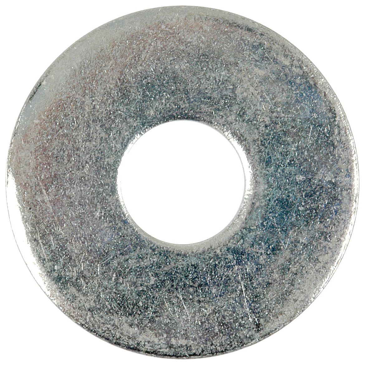 A shiny, silver-colored Sparex metric flat washer (DIN 9021A) with an inner diameter of 14mm, outer diameter of 44mm, and thickness of 3mm.