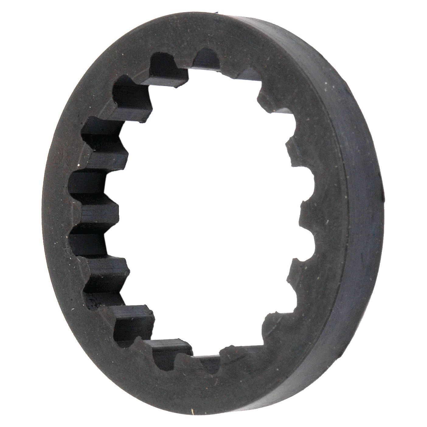 The Sparex Brake Gasket (Part No. S.68788) is a black, circular rubber gasket featuring an irregular inner cutout pattern, ideally suited for Zetor tractors.