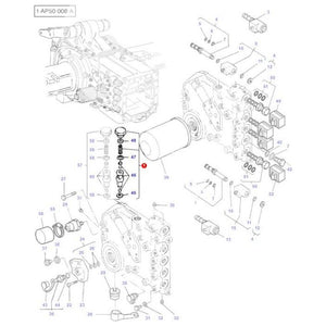 Massey Ferguson - Hydraulic Pressure Valve - 3382294M91 - Farming Parts