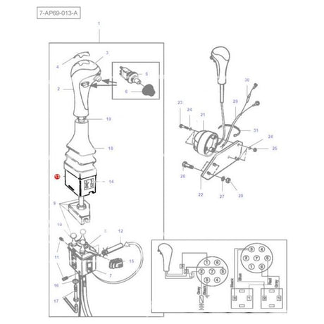 Massey Ferguson - Control Valve - AL5020379 - Farming Parts