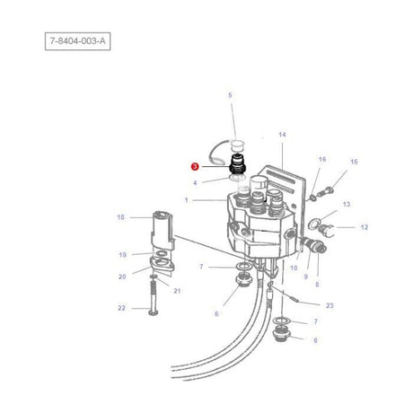 Massey Ferguson - Quick Coupler - AL5044131 - Farming Parts