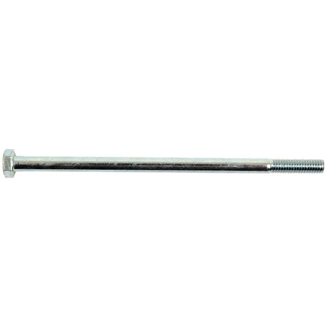 Sparex Metric Bolt M6x120mm (DIN 931), partially threaded on one end and zinc plated for enhanced durability, displayed against a white background.