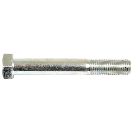 The Sparex Grade 8.8 metric bolt, zinc-plated for durability, features a threaded end and hexagonal head, making it ideal for fastening materials together and ensuring reliable, robust performance in various applications (Weight: 0.19kg | Sparex Part No. S.6986).