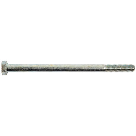 A close-up image of the Sparex Metric Bolt M16x200mm (DIN 931) with a zinc-plated, hexagonal head and a partially threaded shank, laying horizontally against a white background (Sparex Part No. S.6993).