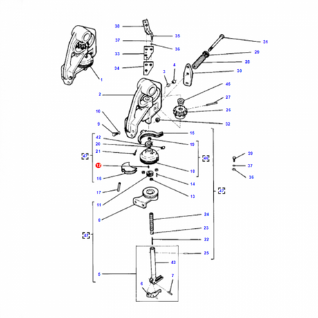 Massey Ferguson - Parallel Key - 338507X1 - Farming Parts