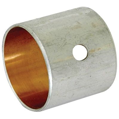 The Sparex Small End Bush (Part No. S.69960) is a cylindrical metal bushing with a 35mm interior diameter and a bronze interior surface, featuring a single hole on the side, suitable for Deutz-Fahr and Fendt Farmer engines.