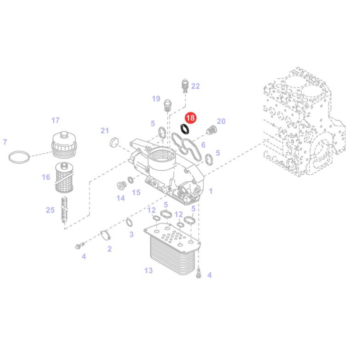 Fendt - Pro Gasket - F412200510030 - Farming Parts