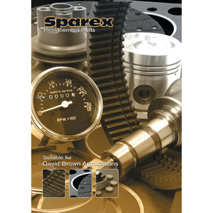 Sparex Replacement Parts for 2005 David Brown applications, including tachometers, gears, pistons, and other mechanical components, are available in the CATALOGUE UK - DAVID BROWN 200 under Sparex Part No. S.70349.