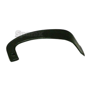 Farming Parts - Rotavator Tine Curved RH. Width: 25mm, Height: 220mm, Hole⌀: 12mm. Replacement for Yanmar
 - S.70554 - Farming Parts