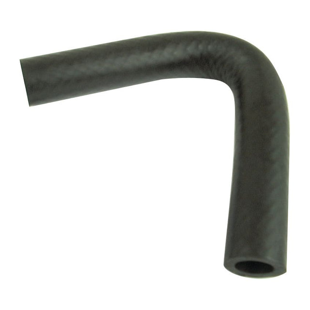 A black, L-shaped Sparex bypass hose (Part No. S.70644) with a textured surface and 20mm inner diameters at both ends, designed for optimal Kubota compatibility.